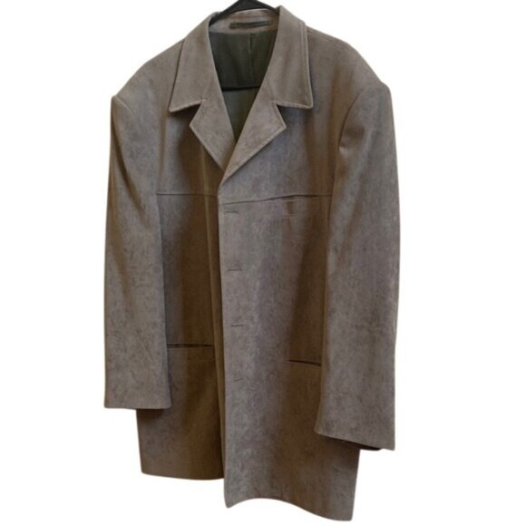 Victorio Mens Olive Green Blazer Jacket Size R:46 - Picture 6 of 6